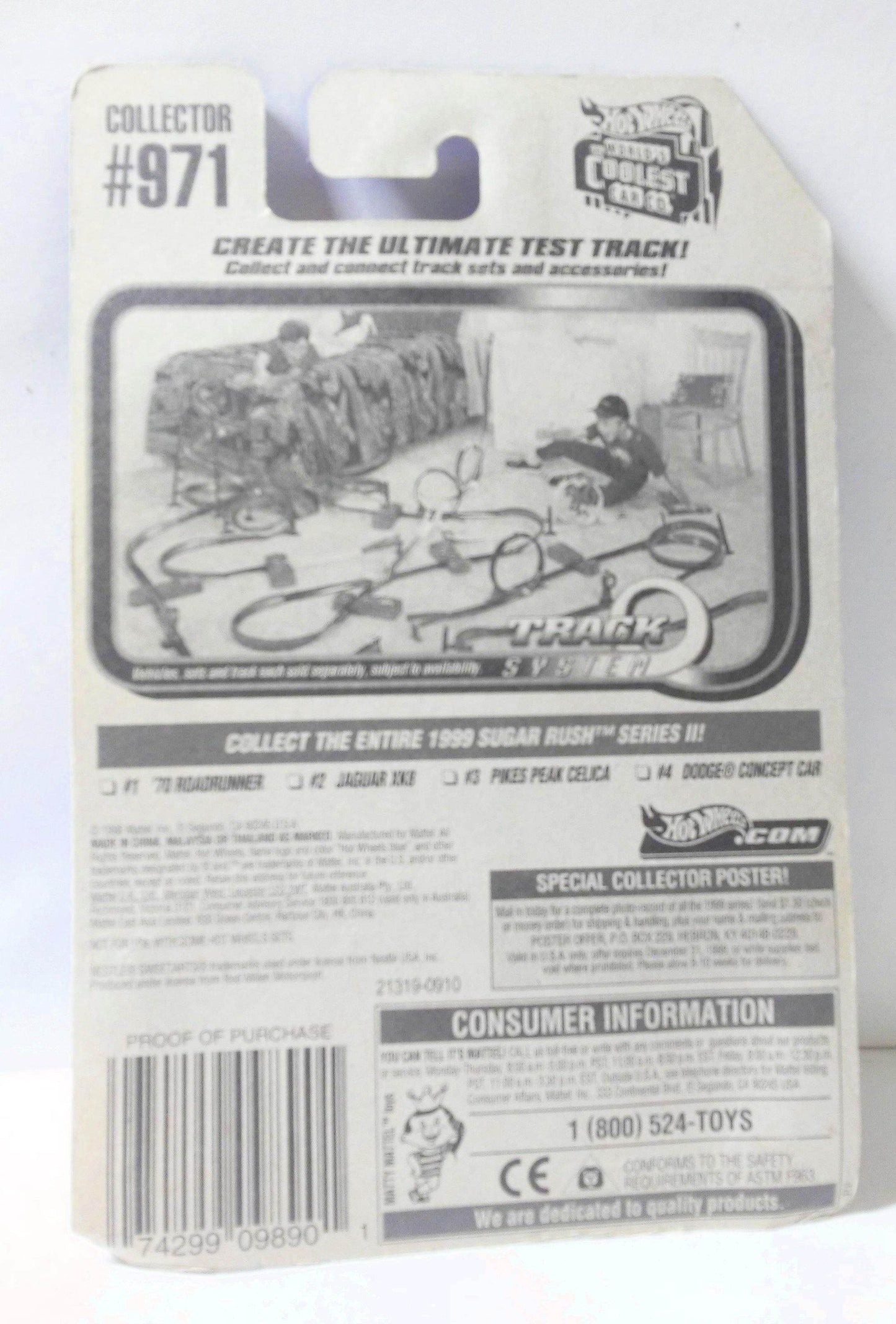 Hot Wheels Sugar Rush Series II Pikes Peak Celica Toyota SweeTarts 1998 - TulipStuff