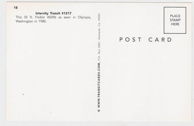 Intercity Transit Flxible 45096 Bus Olympia Washington 1980 - TulipStuff