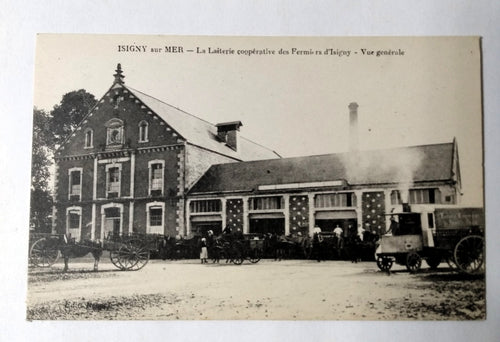 Isigny sur Mer Laiterie Cooperative Des Fermiers Farmer's Co-op Dairy 1900's - TulipStuff