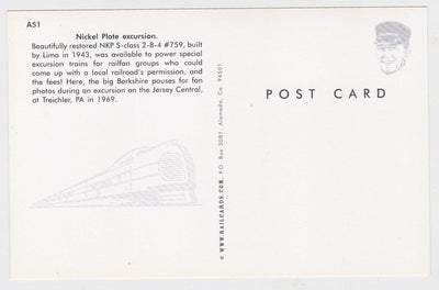 Jersey Central Railroad Lima Berkshire NKP S-Class Steam Locomotive - TulipStuff