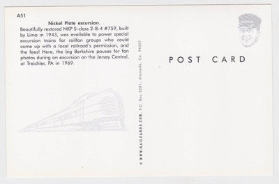 Jersey Central Railroad Lima Berkshire NKP S-Class Steam Locomotive - TulipStuff