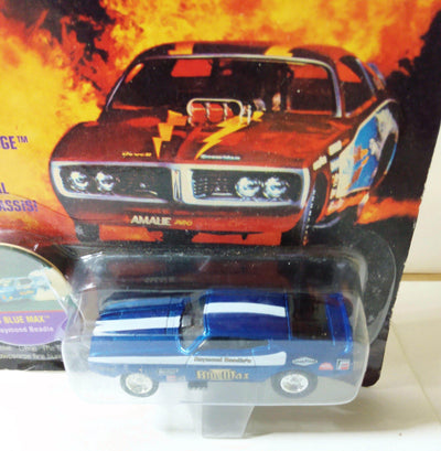 Johnny Lightning Dragsters USA Raymond Beadle 71 Blue Max Ford Mustang - TulipStuff