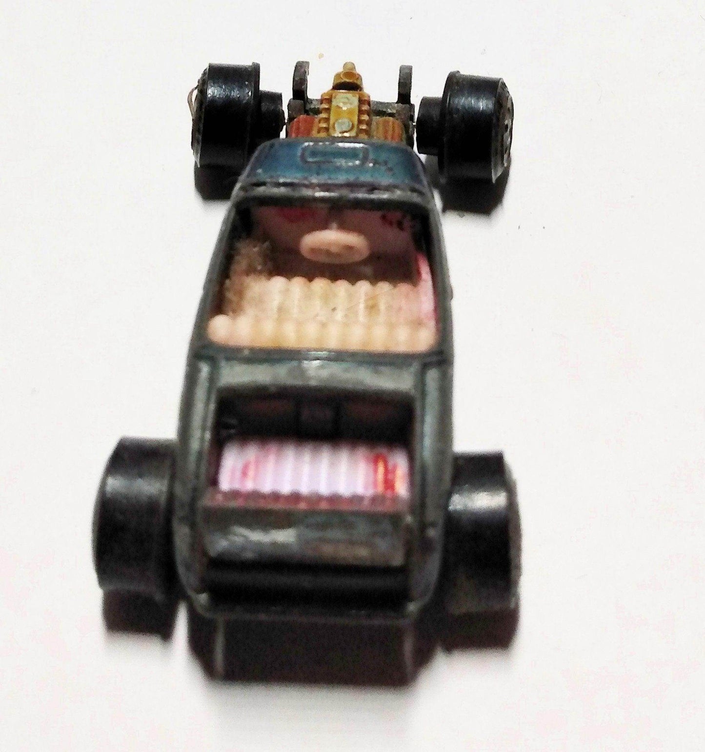 Johnny Lightning Topper Custom '32 Ford Roadster Hot Rod USA 1969 Blue - TulipStuff
