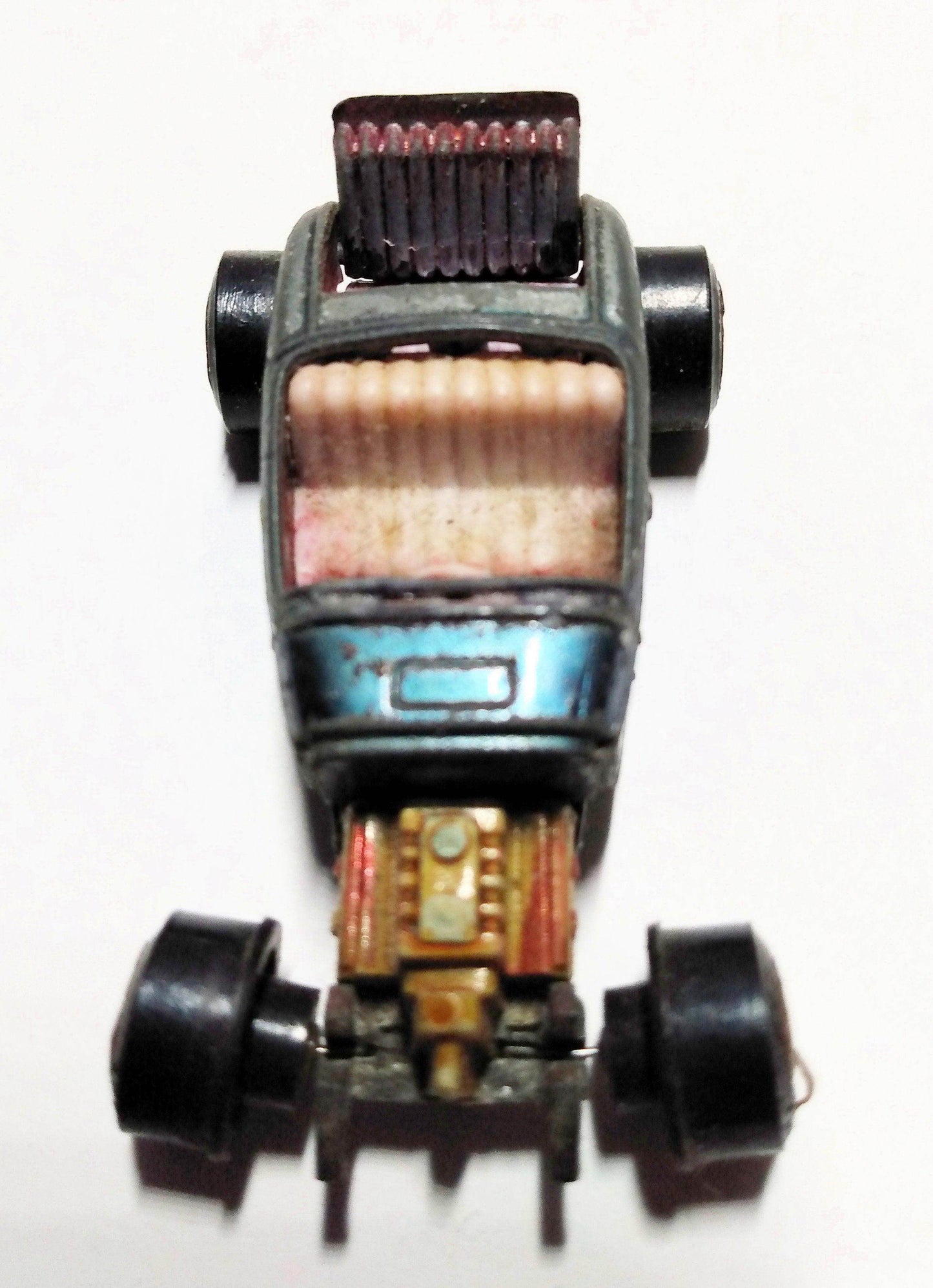 Johnny Lightning Topper Custom '32 Ford Roadster Hot Rod USA 1969 Blue - TulipStuff