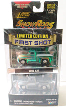 Load image into Gallery viewer, Johnny Lightning Show Rods Wild Kat Pickup First Shot Set Ltd Ed 5000 - TulipStuff