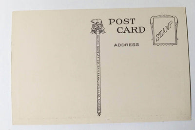 John Muir Grammar School Merced California 1920's Postcard - TulipStuff