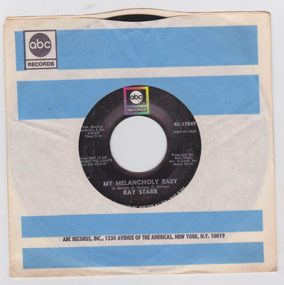 Kay Starr Some Sweet Tomorrow 7" Vinyl Record 1968 - TulipStuff