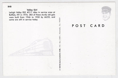 Lehigh Valley Alco RS2 Diesel Locomotive at Buffalo NY in 1976 - TulipStuff