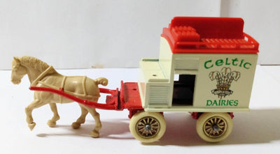 Lledo Days Gone DG2 Celtic Dairies Horse-Drawn Milk Float England - TulipStuff