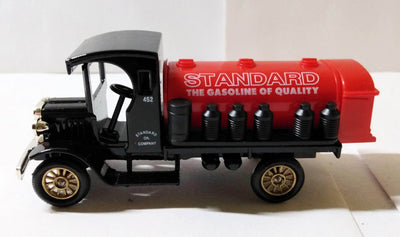 Lledo Chevron Red Crown 1927 Gasoline Truck Standard Oil England - TulipStuff