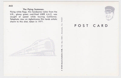 LNER Flying Scotsman 4-6-2 Tank Locomotive In California 1971 - TulipStuff