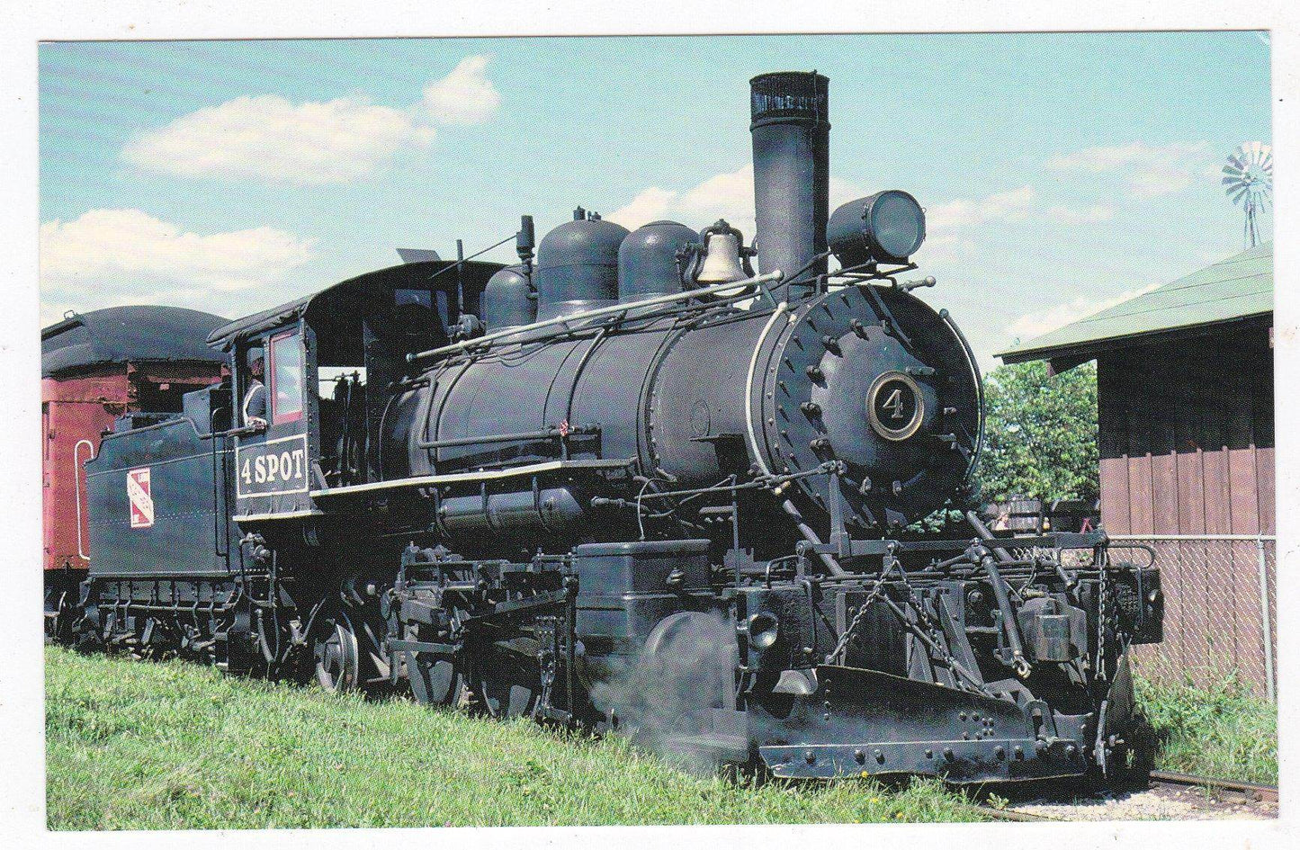 Laona and Northern 1916 Vintage Vulcan 2-6-2 Steam Locomotive - TulipStuff
