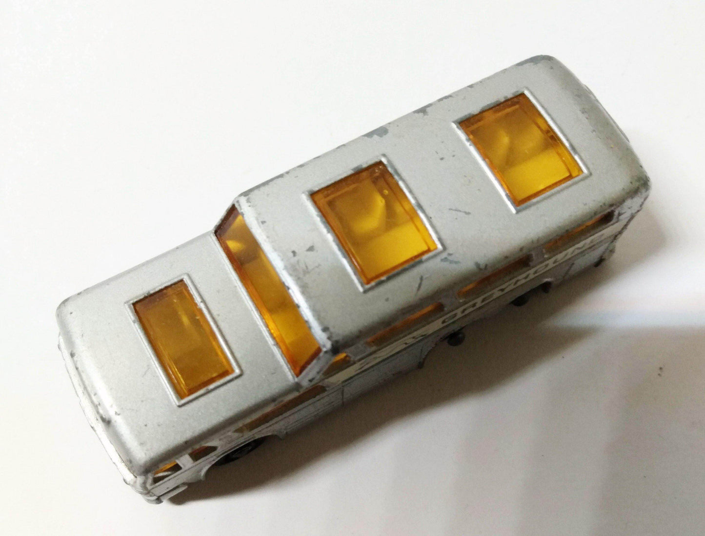 Lesney Matchbox No 66 Greyhound Bus Coach Diecast 1967 - TulipStuff