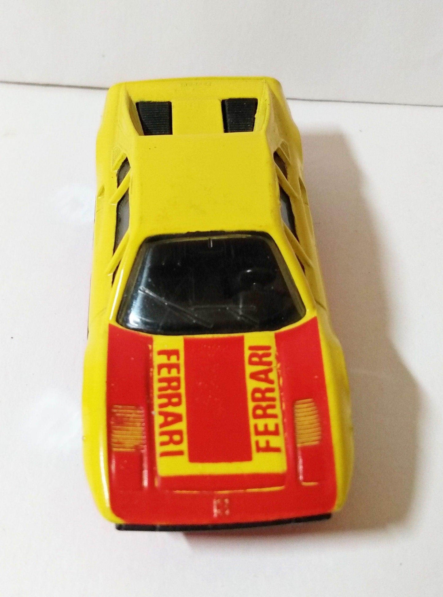 Matchbox 70 Ferrari 308 GTB Racing Car Yellow Macau 1981 - TulipStuff