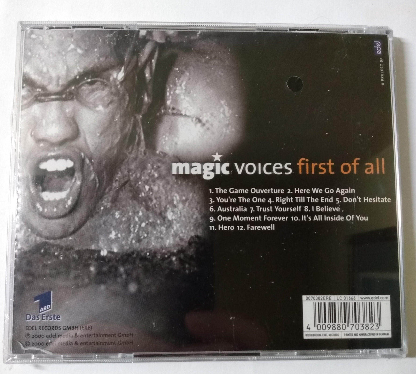 Magic Voices First Of All Music Hall Pop Vocal Germany Album CD 2000 - TulipStuff