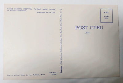 Maine General Hospital Portland Western Promenade 1950's - TulipStuff