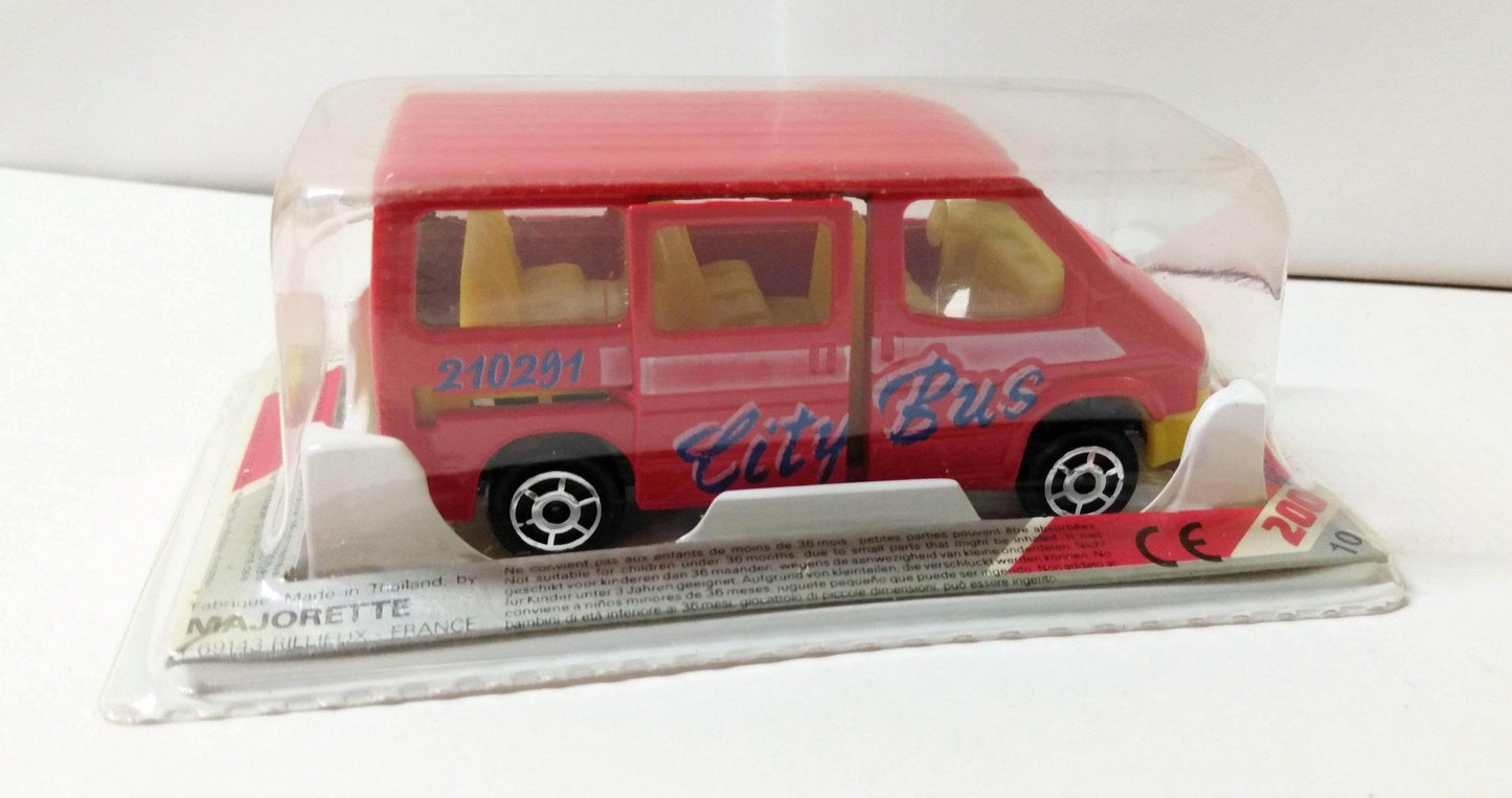 Majorette 243 Ford Transit City Bus 200 series 1993 - TulipStuff