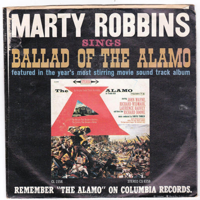 Marty Robbins Ballad of the Alamo / A Time And A Place For Everything 1960 - TulipStuff
