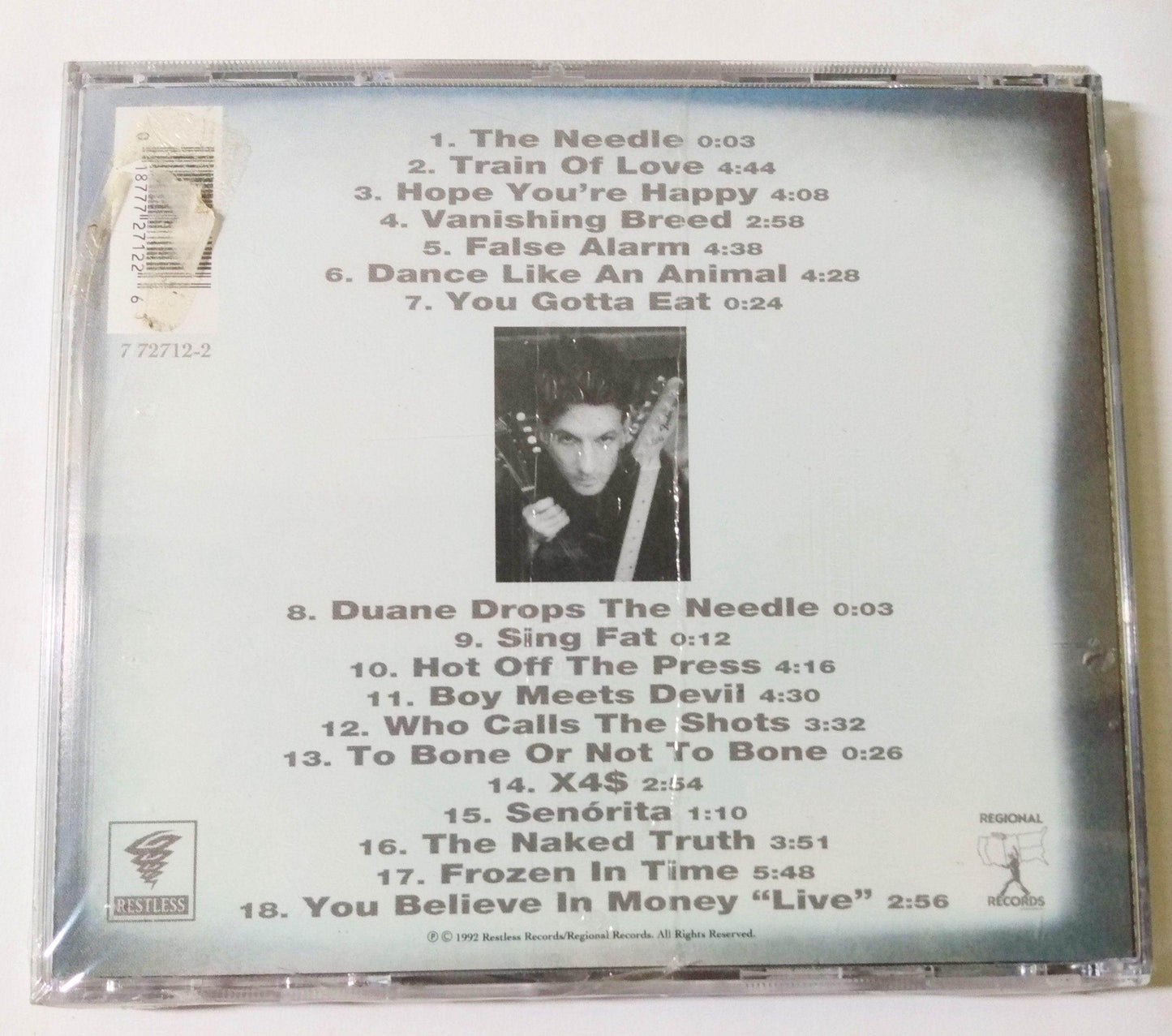 Marvin Bone Alt-Country Folk Rock Restless Album CD 1992 - TulipStuff