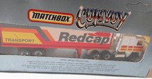 Load image into Gallery viewer, Lesney Matchbox Convoy CY8 Kenworth C.O.E. Peterbilt Box Truck Redcap - TulipStuff