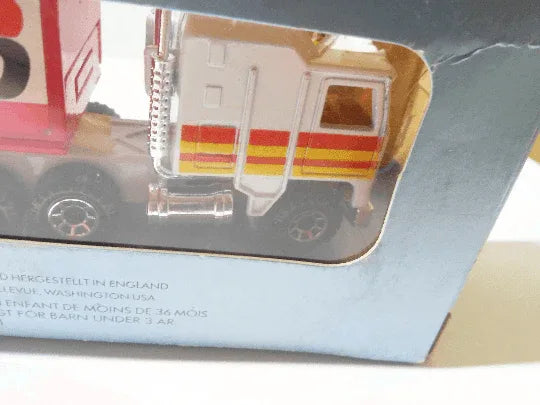 Lesney Matchbox Convoy CY8 Kenworth C.O.E. Peterbilt Box Truck Redcap - TulipStuff