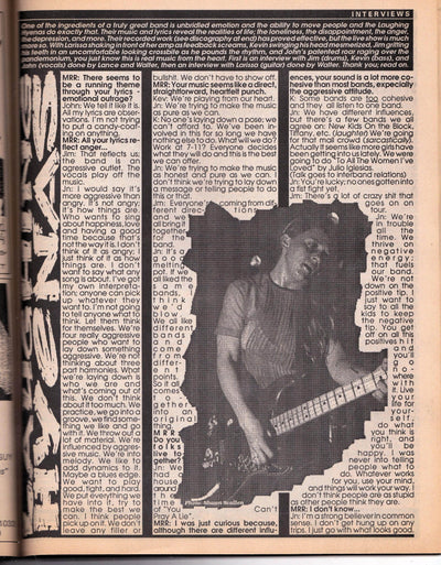 Maximum Rock N Roll Issue 94 March 1991 Punk Fanzine Laughing Hyenas - TulipStuff