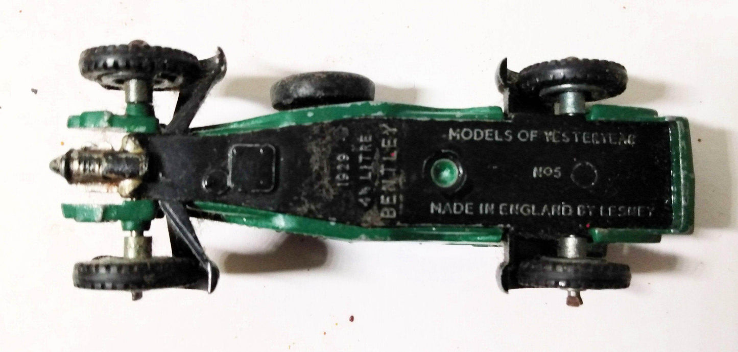 Lesney Matchbox Models of Yesteryear Y5 1929 Le Mans Bentley - TulipStuff