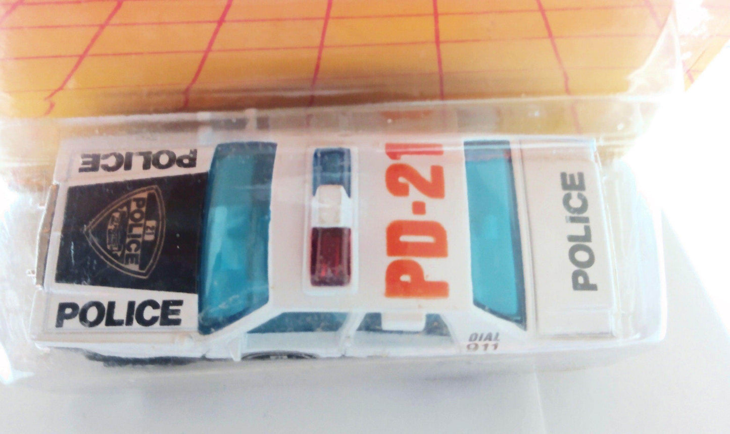 Matchbox MB16 Ford LTD Police Car Diecast Metal no. 1716 1987 - TulipStuff