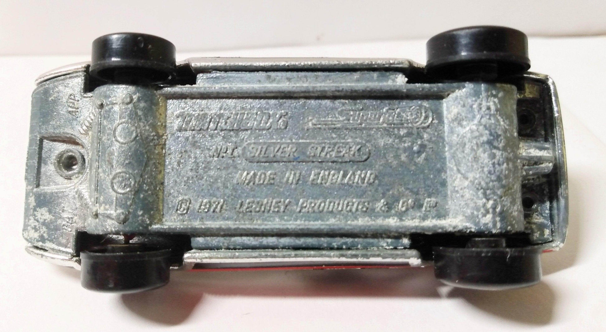 Lesney Matchbox Roman Numeral I Silver Streak Superfast England 1978 - TulipStuff