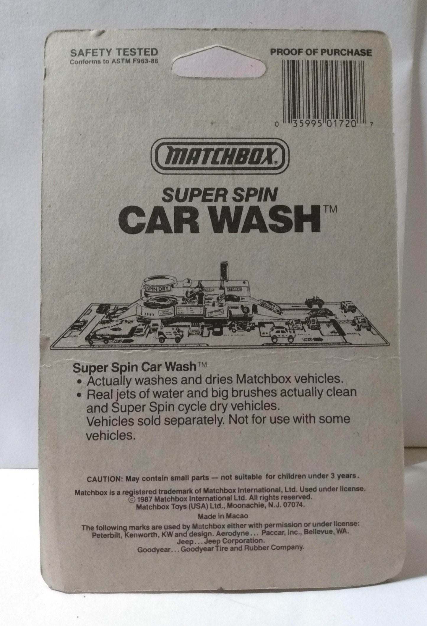 Matchbox 20 4x4 Jeep Laredo Black Macao 1987 - TulipStuff