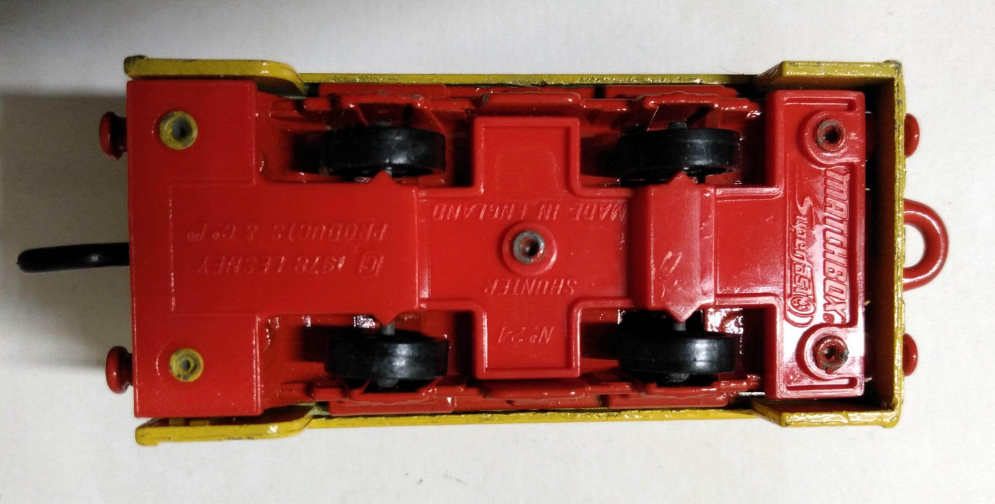 Lesney Matchbox 24 Diesel Shunter Locomotive Train England 1978 - TulipStuff