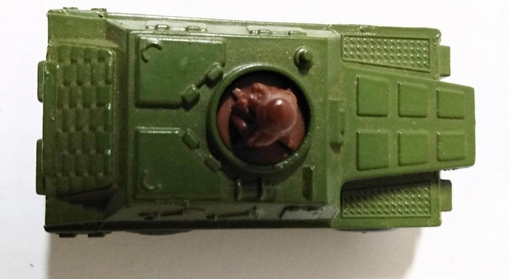 Lesney Matchbox No. 28 Stoat Armored Truck Army Rola-matics 1974 - TulipStuff