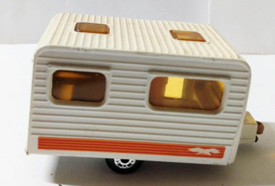 Matchbox 31 Caravan Travel Trailer RV Camper Superfast England 1977 - TulipStuff