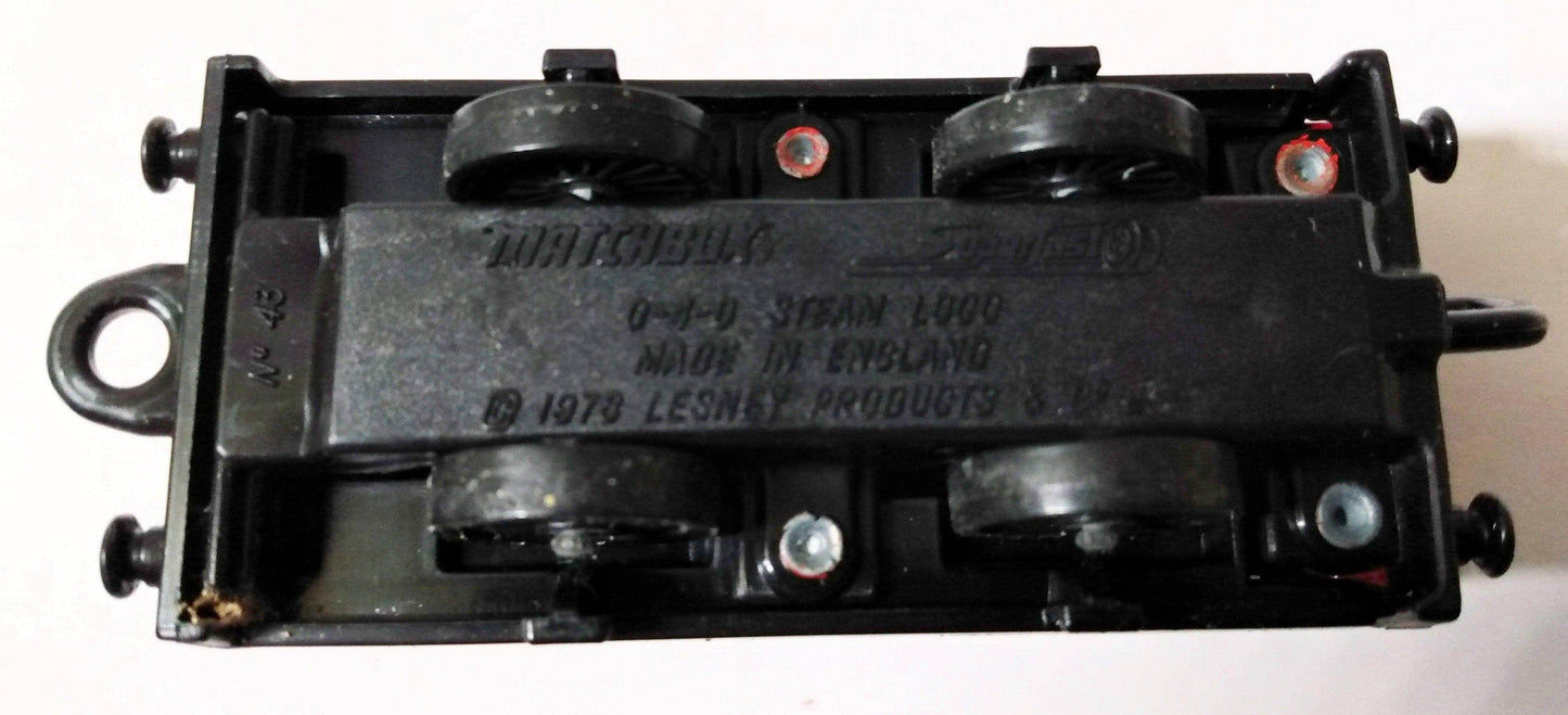 Lesney Matchbox 43 0-4-0 Steam Locomotive Train England 1978 - TulipStuff