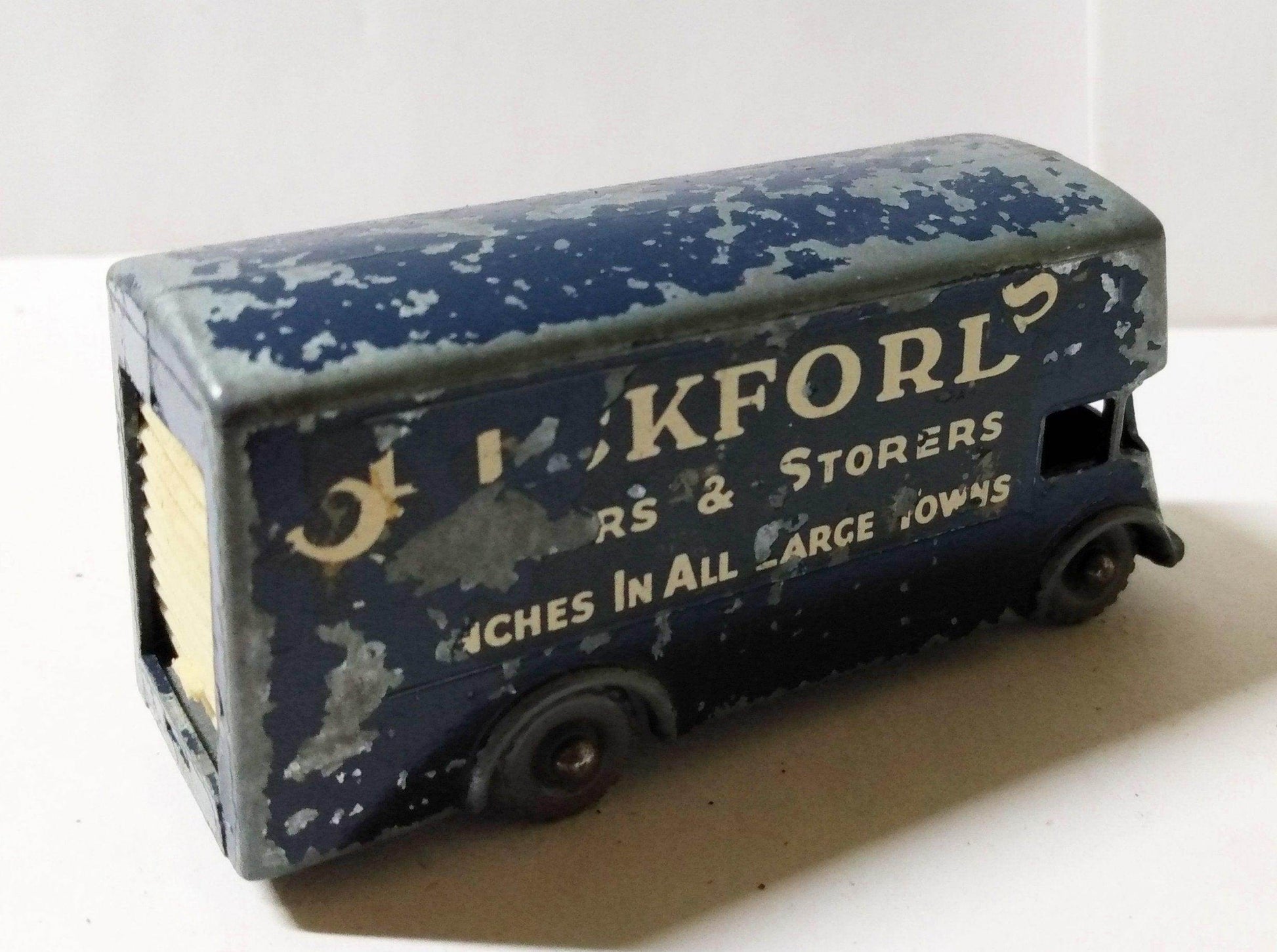 Lesney Matchbox 46 Pickford Removal Van 1960 England Blue - TulipStuff