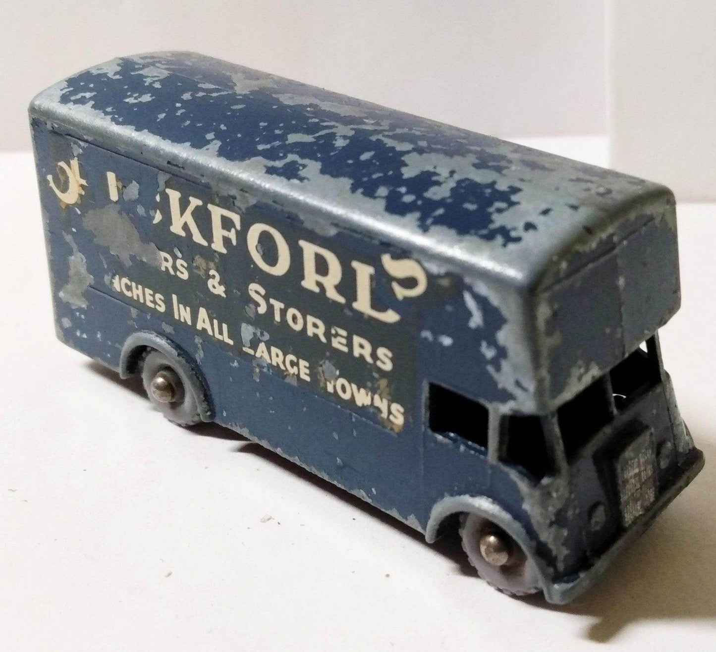 Lesney Matchbox 46 Pickford Removal Van 1960 England Blue - TulipStuff