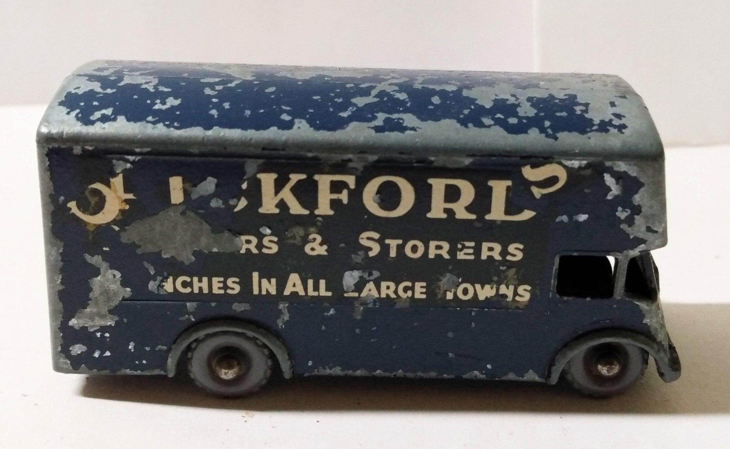 Lesney Matchbox 46 Pickford Removal Van 1960 England Blue - TulipStuff