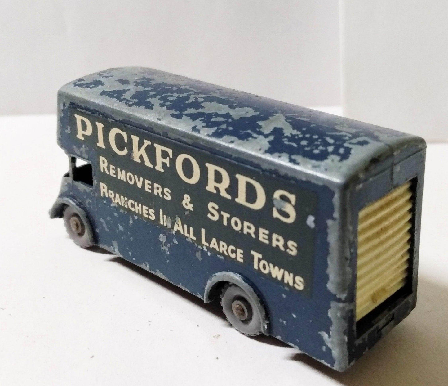 Lesney Matchbox 46 Pickford Removal Van 1960 England Blue - TulipStuff