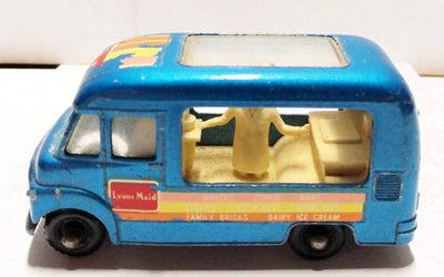 Lesney Matchbox 47 Commer Ice Cream Van Lyons Maid 1963 England - TulipStuff