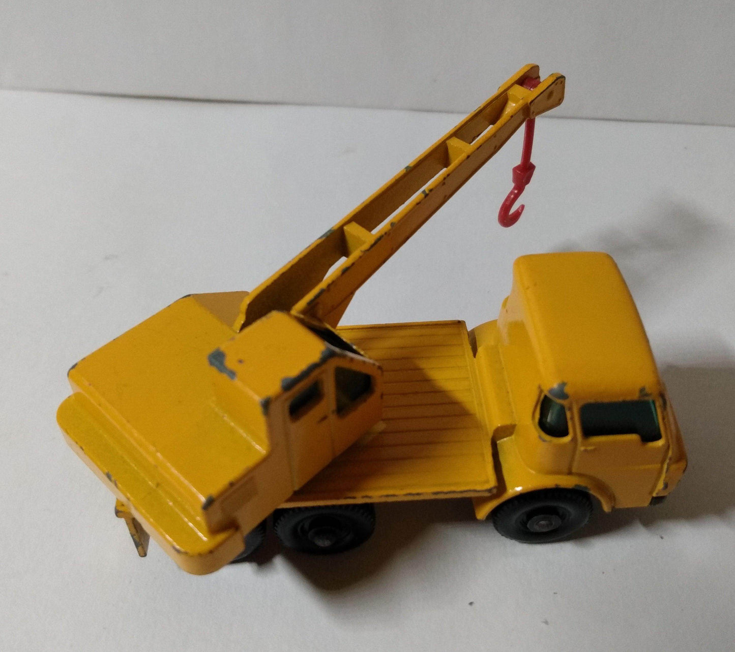 Lesney Matchbox 63 Dodge Crane Truck Construction Toy 1968 England - TulipStuff