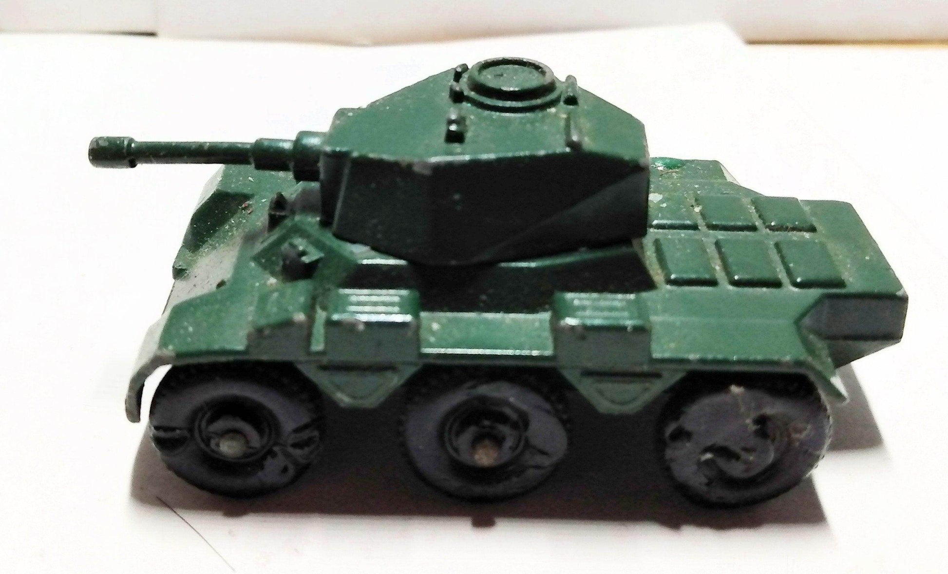 Lesney Matchbox No. 67 Saladin Armoured Car Army Tank England 1959 - TulipStuff