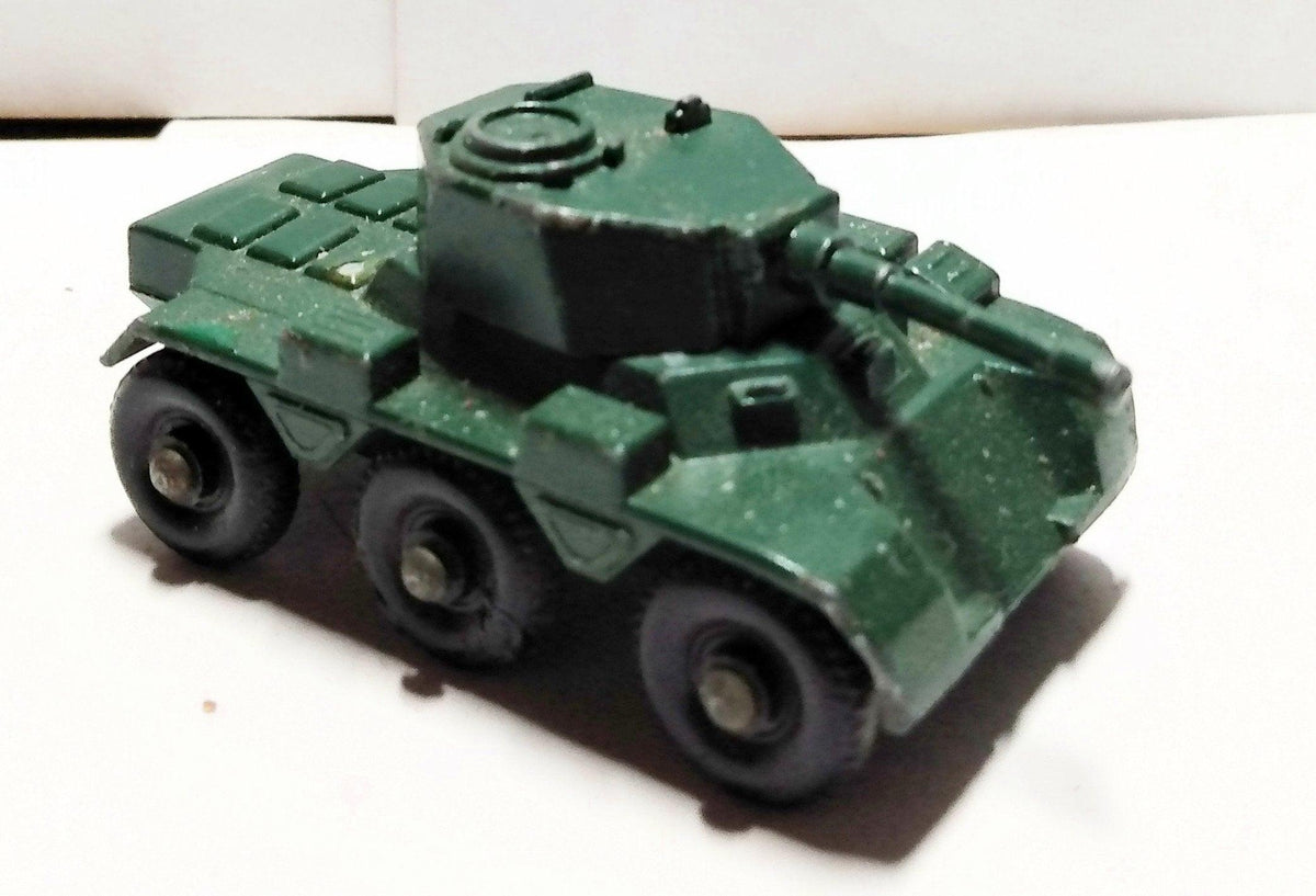 マッチボックスレズニー　ヴィンテージ SALADIN ARMOURED CAR Vintage Lesney Matchbox Saladin Armored Car 6 x 6 No 67 Army