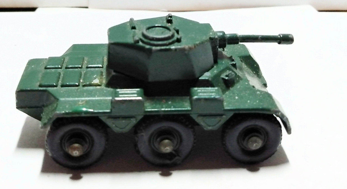 Lesney Matchbox No. 67 Saladin Armoured Car Army Tank England 1959 - TulipStuff