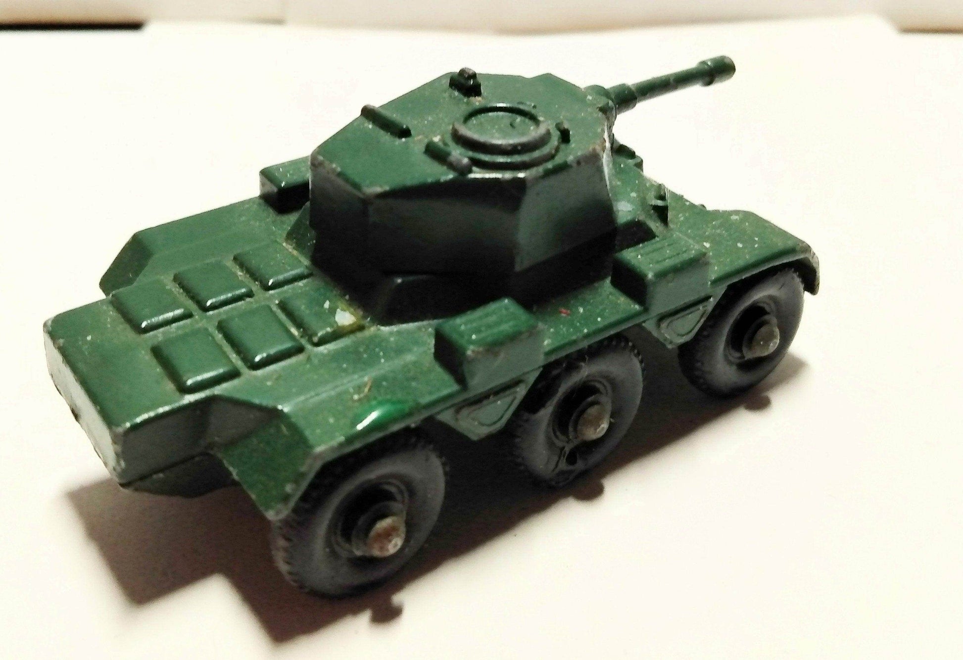 Lesney Matchbox No. 67 Saladin Armoured Car Army Tank England 1959 - TulipStuff
