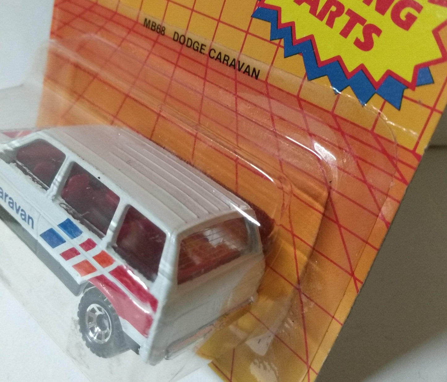 Matchbox 68 1984 Dodge Caravan Vintage Diecast Metal Macau - TulipStuff