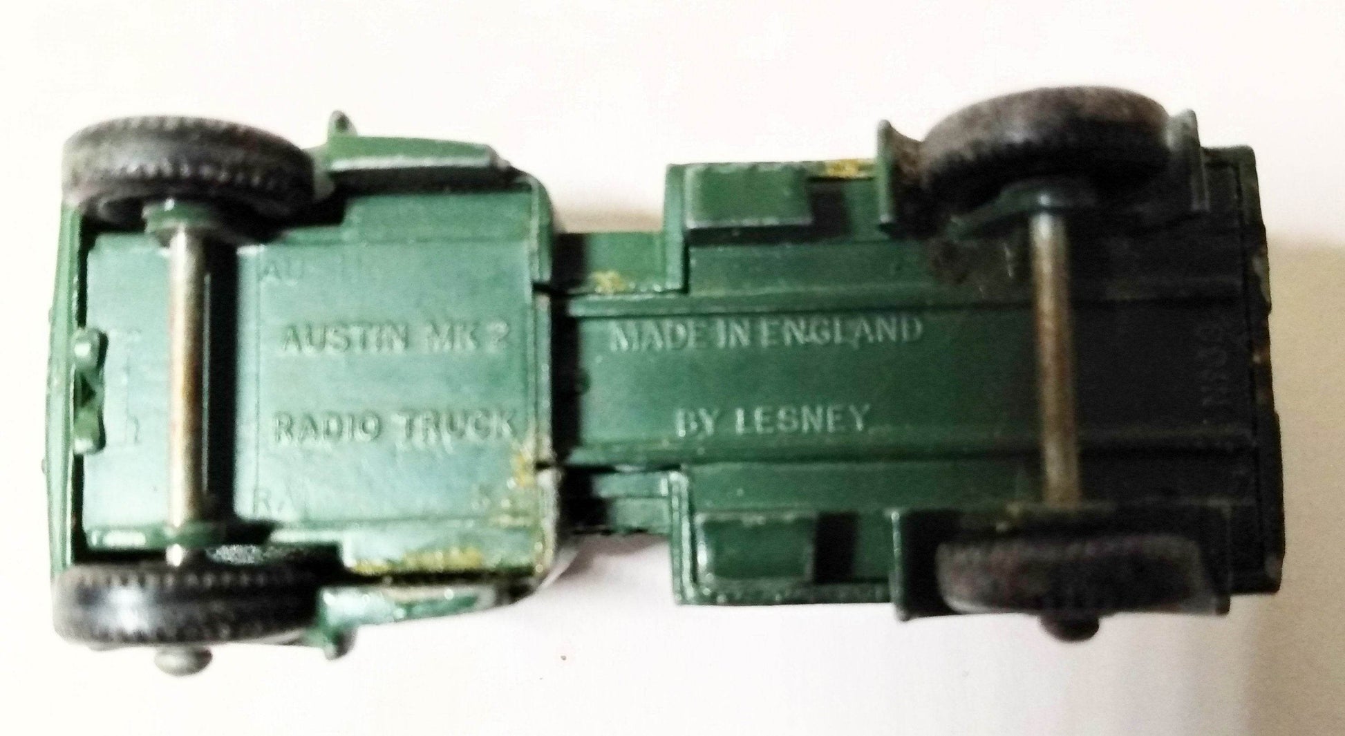 Lesney Matchbox No. 68 Austin Mk 2 Radio Truck Army England 1959 - TulipStuff
