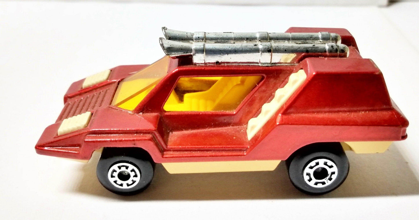 Lesney Matchbox 68 Cosmobile Superfast England 1978 Red - TulipStuff