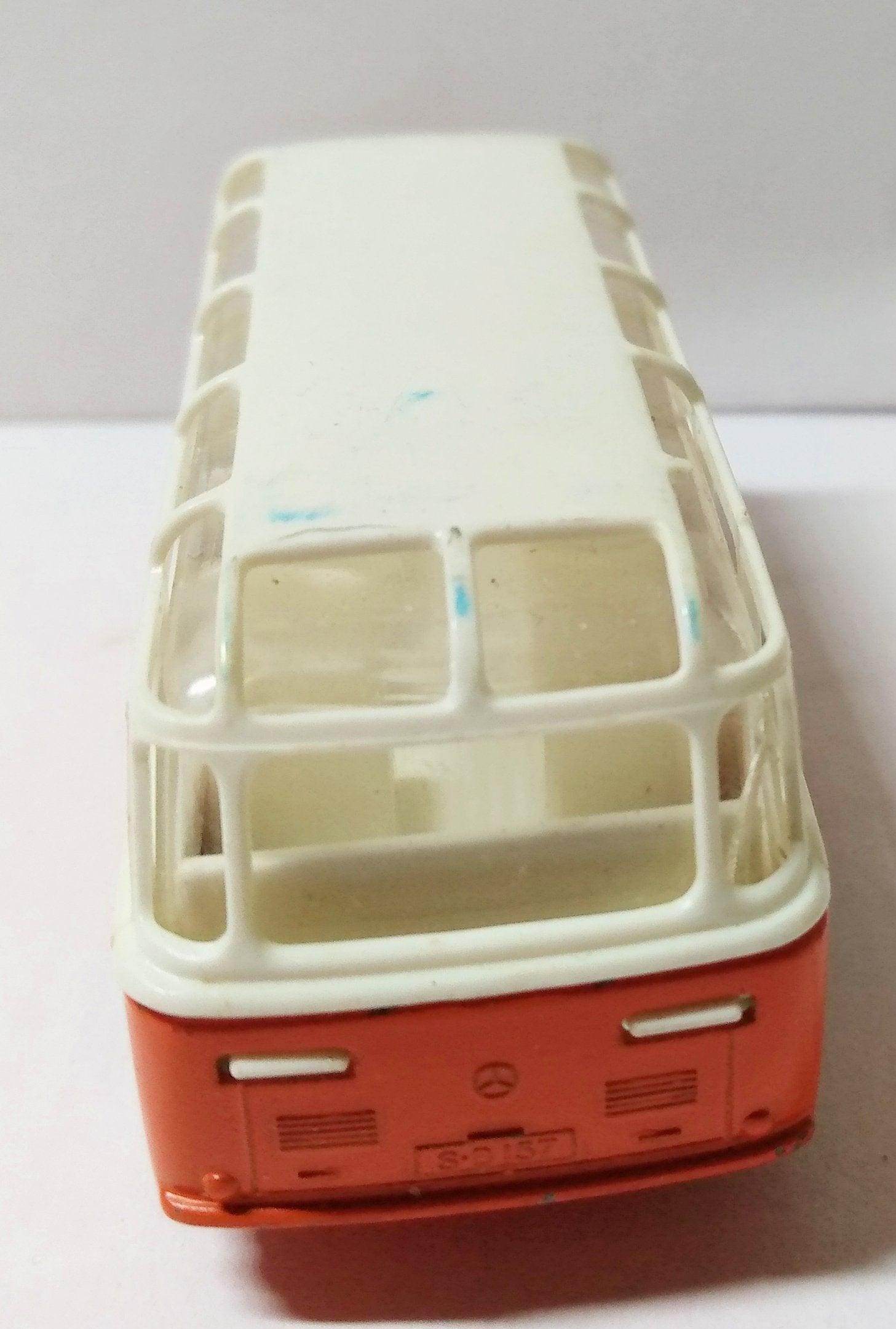 Lesney Matchbox 68 Mercedes Coach Bus 1965 Made in England - TulipStuff