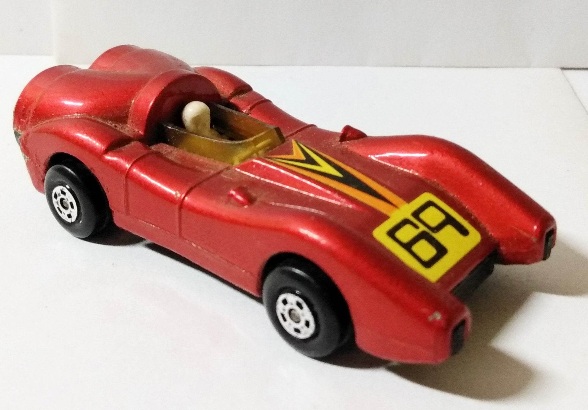 Lesney Matchbox 69 Turbo Fury Superfast Rola-Matics England 1973 - TulipStuff