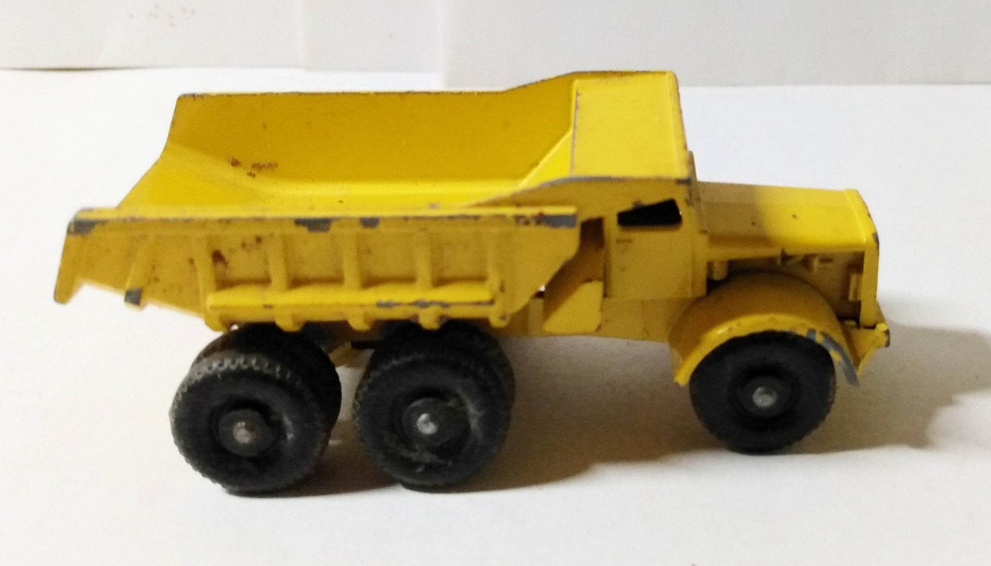 Lesney Matchbox no. 6 Euclid Quarry Dump Truck England 1964 - TulipStuff